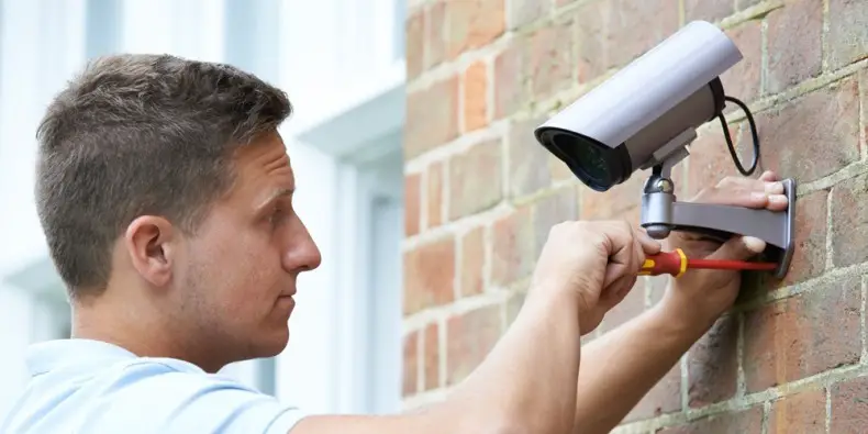 Installing home security camera