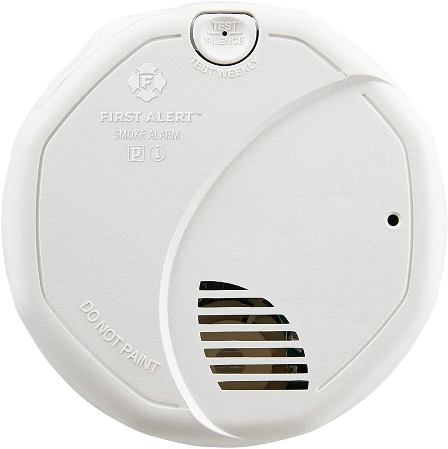 First Alert BRK 3120B Hardwired Smoke Detector with Photoelectric Sensor and Ionized Alarm