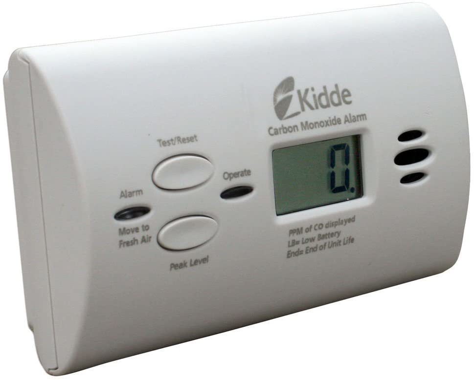 Kidde 21008873-4 KN-COPP-B-LPM Battery-Operated Carbon Monoxide Alarm with Digital Display