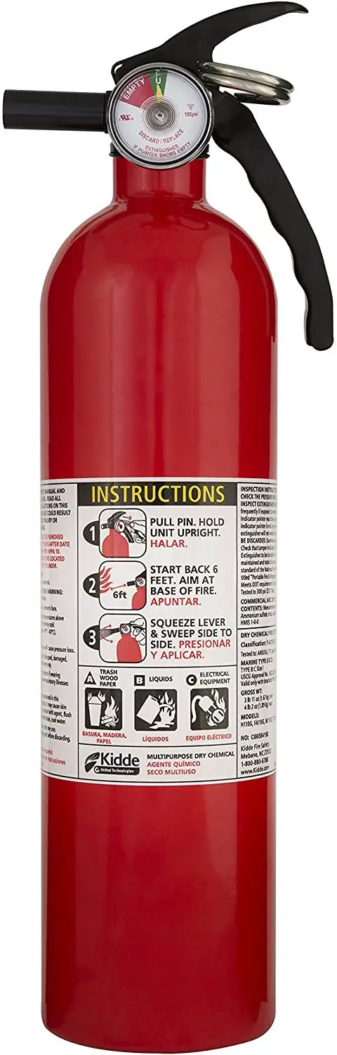 Kidde FA110 Multi Purpose Fire Extinguisher