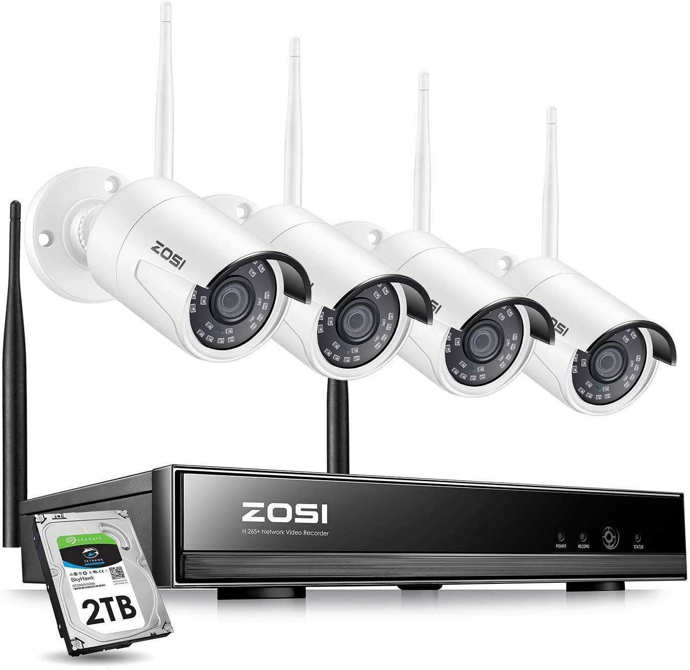 ZOSI 8CH 1080P Battery Powered Wireless Security Camera System Review