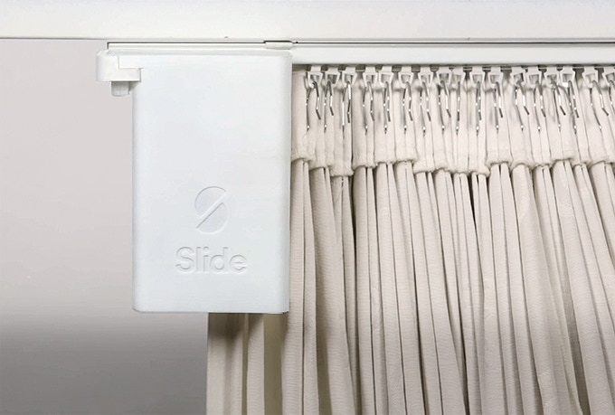 Slide smart curtains
