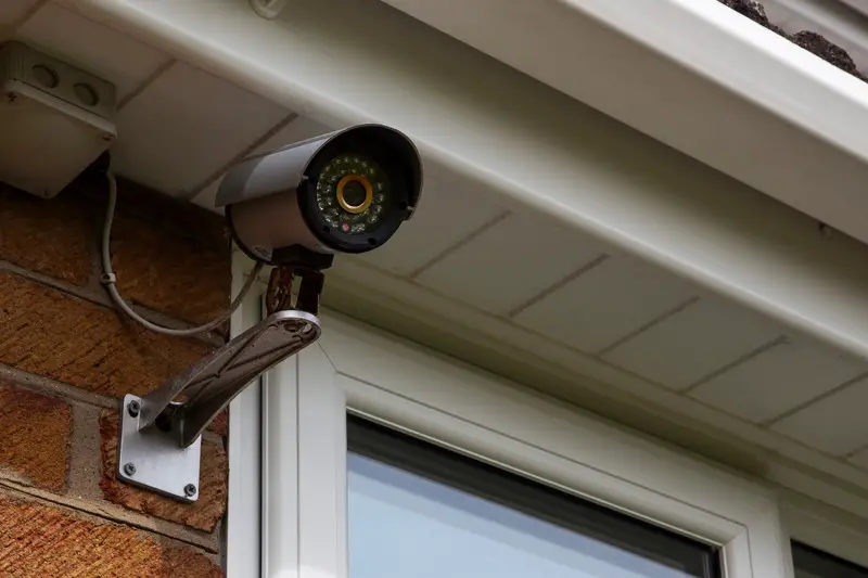 CCTV security camera for home protection.