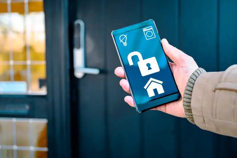 Smart home smart lock