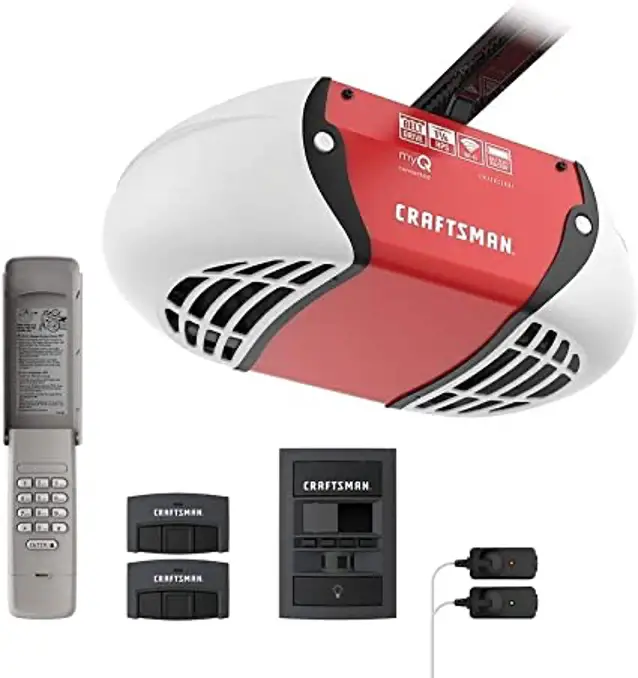Craftsman 1¼ HPs Ultra Quiet Belt Drive Kit, Smartphone Controlled